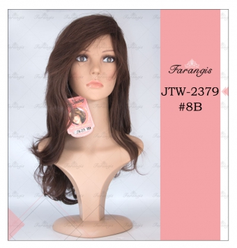 کلاه گیس زنانه قهوه ای مدل JTW کد 8B