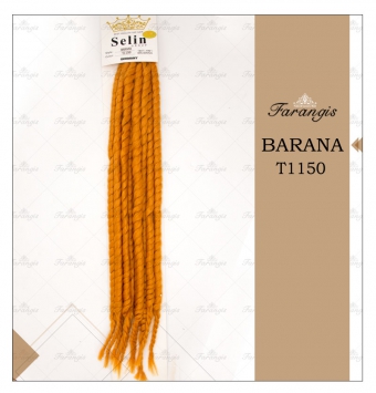 مو دردلاک نارنجی مدل BARANA کد T1150