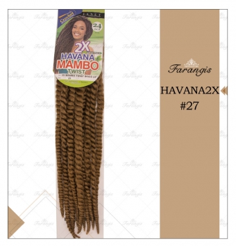 مو دردلاک  زیتونی مدل HAVANA2X کد 27