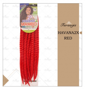مو دردلاک قرمز مدل HAVANA2X کد RED