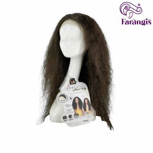 کلاه گیس طبیعی بلند بابی باس فر ریز ویو دار