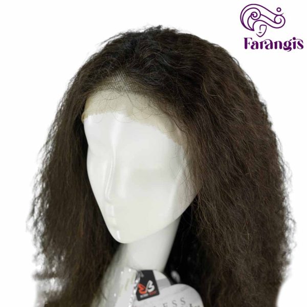 کلاه گیس طبیعی بلند بابی باس فر ریز