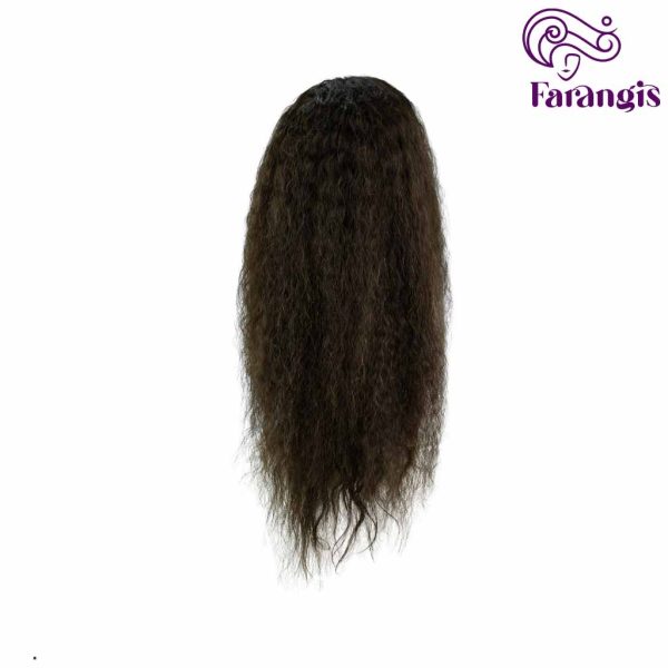 Bobbi Boss long natural hair wig with small wavy curls 03