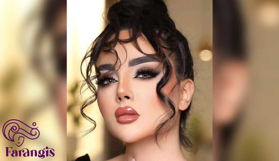 مدل های شینیون جلو چتری