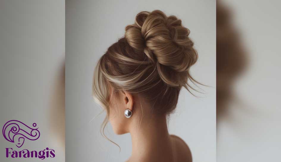 مدل های پر حجم شینیون مو