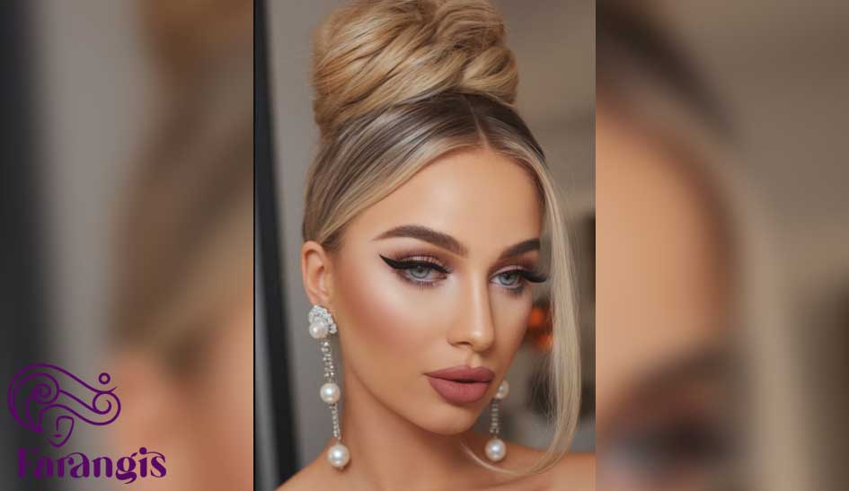 مدل های پر حجم شینیون مو
