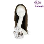 کلاه گیس طبیعی بلند بابی باس لخت کم حالت