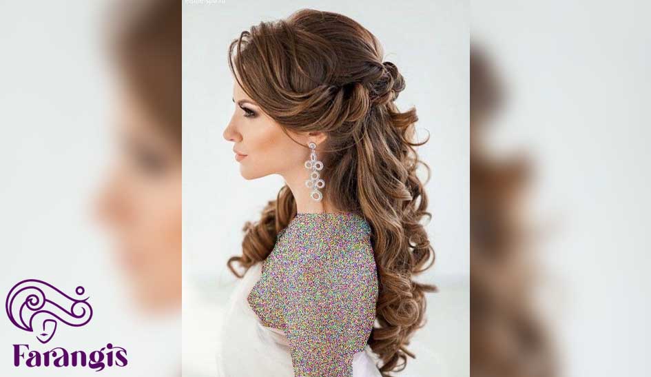 مدل های باز و نیمه باز شینیون مو