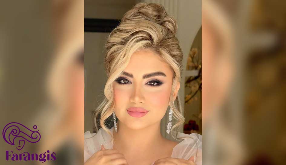 شینیون مو برای صورت کشیده