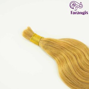 اکستنشن مو طبیعی کات شده سولماز بلوند 02