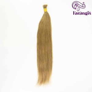 اکستنشن مو طبیعی کات شده سولماز بلوند تیره 01