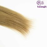 اکستنشن مو طبیعی کات شده سولماز بلوند تیره 02