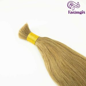 اکستنشن مو طبیعی کات شده سولماز بلوند تیره 03