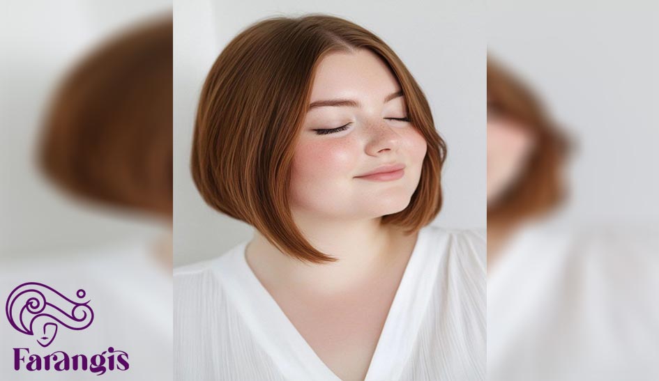 کوتاهی تا چانه با حالت طبیعی