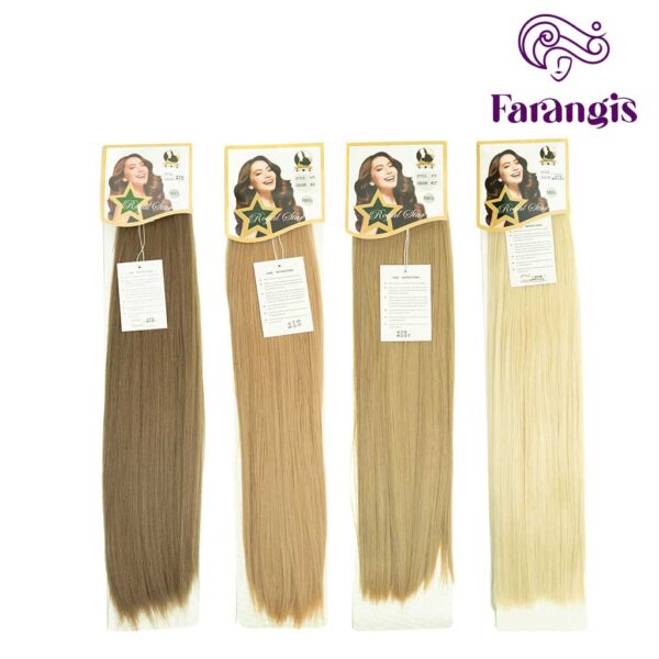 60 cm long hair extension model 478 Royal Star with a density of 200 strands.5