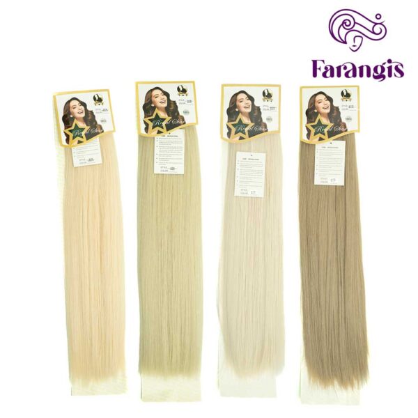 60 cm long hair extension model 478 Royal Star with a density of 200 strands.6