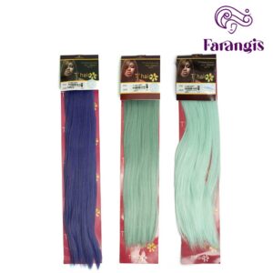 اکستنشن موی مصنوعی سر دوخت متری فانتزی T hairs