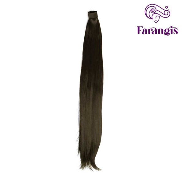 موی مصنوعی رنگ قهوه ای متوسط