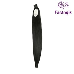 اکستنشن موی مصنوعی رنگ مشکی نچرال برند MT