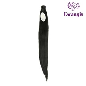 اکستنشن موی مصنوعی رنگ مشکی زاغ برند MT