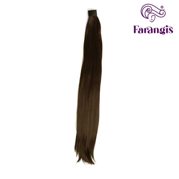 موی مصنوعی رنگ قهوه ای دودی