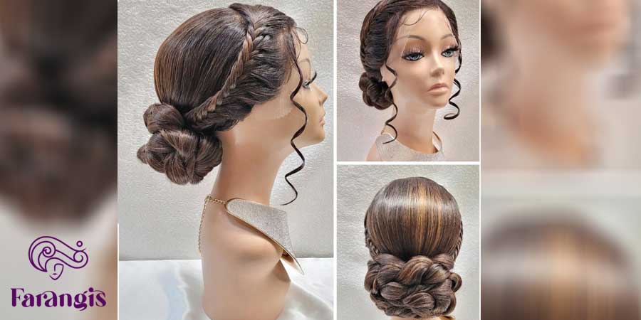 کلاه گیس برای عروسی
