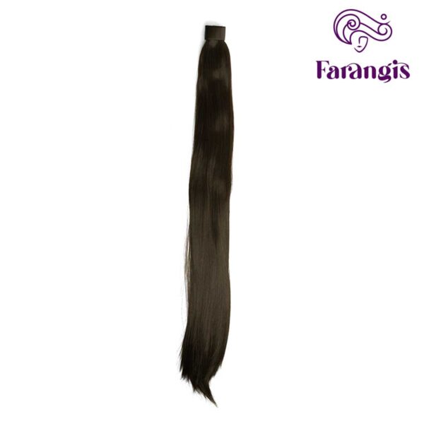 موی مصنوعی رنگ قهوه ای تیره