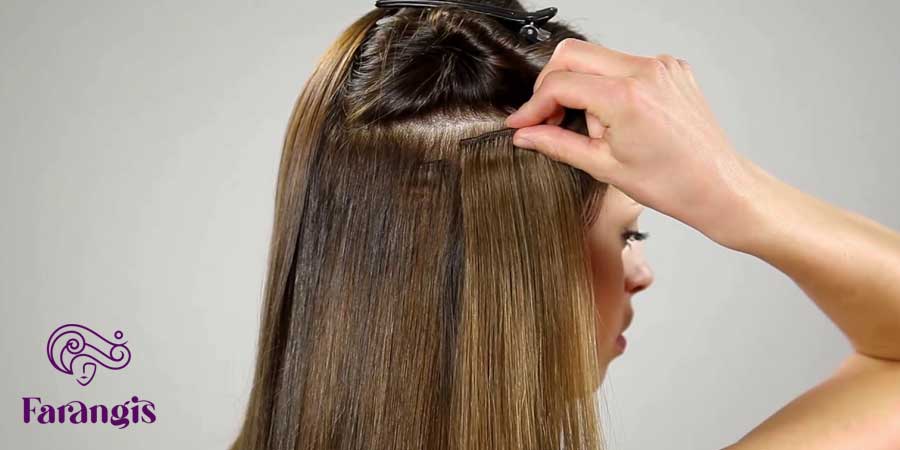 frontal hair extension model 3